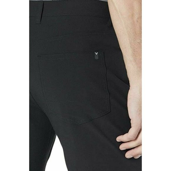 Callaway Men’s 5 Pocket Pant Lightweight 4 Way Stretch Wicking Golf Performance - Picture 4 of 8